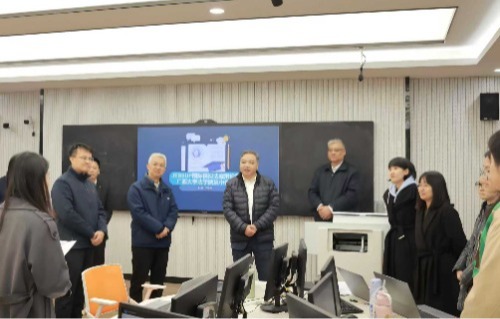 校长肖建庄带队到beat365调研指导工作